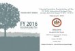 County Executive Presentation of the FY 2016 Advertised Budget Plan