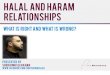 Halal and haram relationships