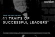 11 Traits of Successful Leaders