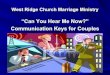 05 17 09 Resolving Conflict In Our Marriage Part 2 Conflict Resolution Communication Keys For Couples