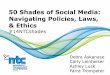 50 Shades of Social Media: Navigating Policies, Laws, and Ethics