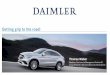 Daimler AG Full Year Results: Investor Conference Presentation of Dr. Thomas Weber