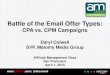 Affiliate Management Days - Battle of the Email Offer Types-CPA-CPM_FINAL