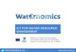 Waternomics - ICT for Water Resource Management - (Engineers Ireland West, NUIG, 11-11-2014)