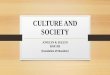 Culture and society