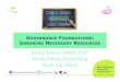 Governance Foundations: Ensuring Necessary Resources