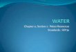 Unit 7 ch 11 s1  water resources