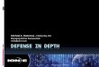 ION-E Defense In Depth Presentation for The Institiute of Internal Auditors