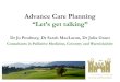 Advance care planning: "Let's get talking"