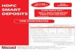 Hdfc smart deposits application form for corporates contact wealth advisor anandaraman @ 944 529-6519
