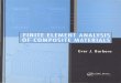 Finite element analysis of composite materials