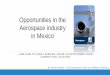 Top 10 opportunities in the aerospace industry in mexico