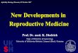 New developments in reproductive medicine (1)
