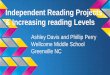 Independent Reading Projects Increase Reading Levels