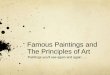 Principles with famous artists