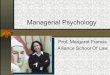 Managerial psychology