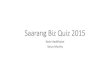 Saarang 2015 Biz Quiz  Prelims with answers