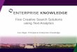Five creative search solutions using text analytics
