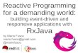 Reactive Programming in Java by Mario Fusco - Codemotion Rome 2015