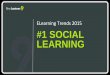 ELearning Trends 2015: #1 Social Learning