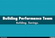 Building Performance Team