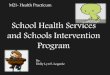 School Health Services and Intervention Program sample