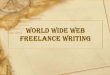 Freelance Writer Beginners Education Presentation