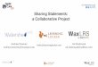 Webinar: Sharing Statements a Collaborative Project