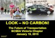Look - No Carbon! The Future of Transportation