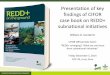 REDD+ subnational initiatives: Key findings of CIFOR case book