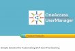 SAP User Provisioning Tool
