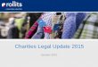 Rollits Charities Legal Update 2015 Seminar