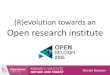 INBO, (r)evolution towards an open research institute - Dimitri Brosens