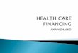 Health care financing