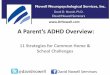 A Parent's ADHD Overview