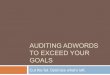 Auditing Adwords To Exceed Your Goals - Jason Stinnett