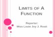 Limits of functions