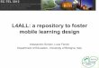 L4ALL: a repository to foster mobile learning design
