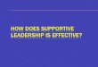 Supportive leadership behavior  handle with care 1.4