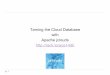 Taming the Cloud Database with Apache jclouds, ApacheCon Europe 2014