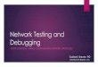 Network testing and debugging