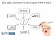 The why and how of moving to PHP 5.5/5.6