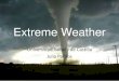 Extreme Weather Lesson Plan