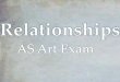 AS Art Exam: Relationships 2015