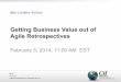 Getting Business Value out of Agile Retrospectives - ITMPI 2014 - Ben Linders