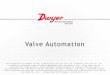 W.E. Anderson® Valve Automation: Product Offerings & Applications