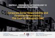 Corporate Social Responsibility and  Financial Performance; The Case of Malaysia’s SME