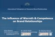 The influence of warmth and competence