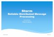 Storm (Distribute Stream Processing System)