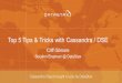 Cassandra Day Chicago 2015: Top 5 Tips/Tricks with Apache Cassandra and DSE